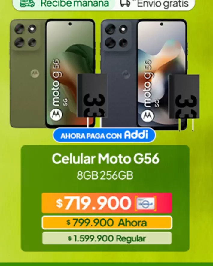 Motorola - Celular Moto G56