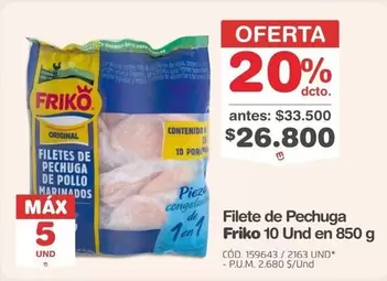 Friko - Filetes de Pechuga