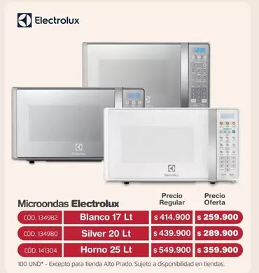 Electrolux - Microondas