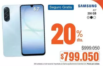 Samsung - A17 256 GB