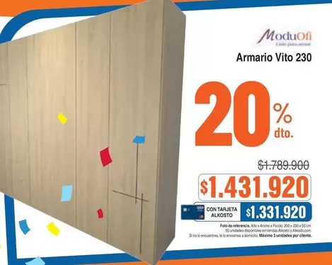 ModuOfi - Armario Vito 230