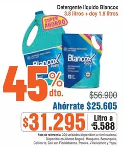 Blancox - Detergente líquido