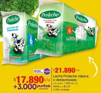 Proleche - Leche  clásica o deslactosada