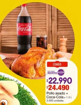 Coca Cola - Pollo asado + Coca-cola