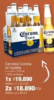Corona - Cerveza Extra en botella