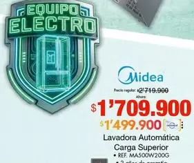 Lavadora Automática Carga Superior REF. MA500W200G