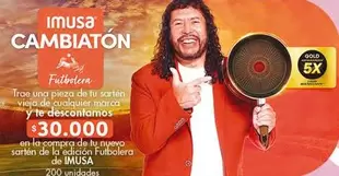 Imusa - sartén edición Futbolera