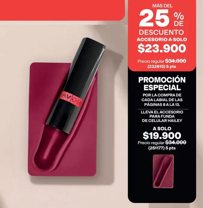 Avon - ACCESORIO A SOLO