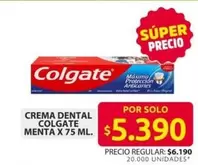 Colgate - Crema Dental Menta