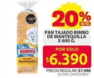 Bimbo - PAN TAJADO DE MANTEQUILLA
