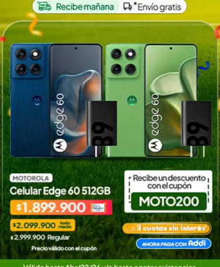 Motorola - Celular Edge 60 512GB