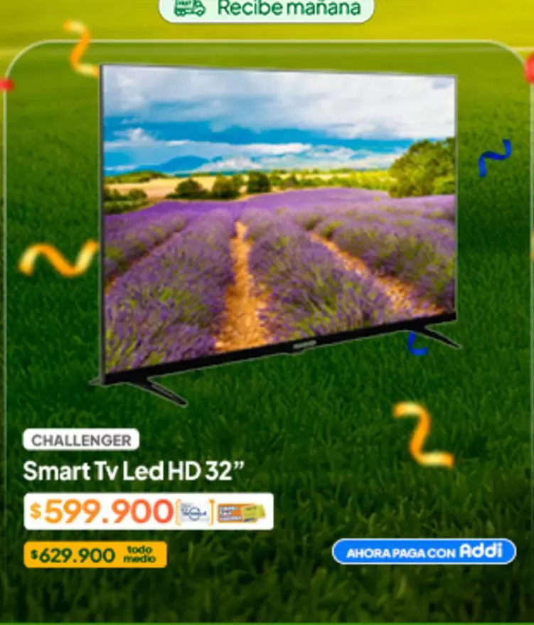 Challenger - Smart Tv Led HD 32"