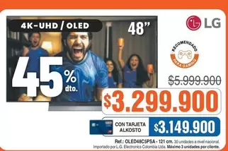 LG - 4K-UHD / OLED TV 48"