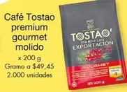 Tostao - Café premium gourmet molido