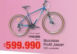Profit - Bicicletas  Jasper