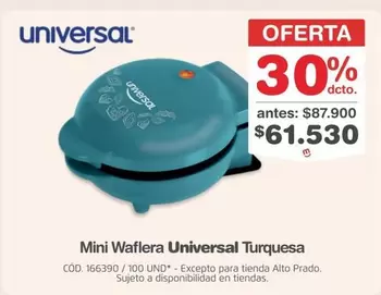 Universal - Mini Wafleira