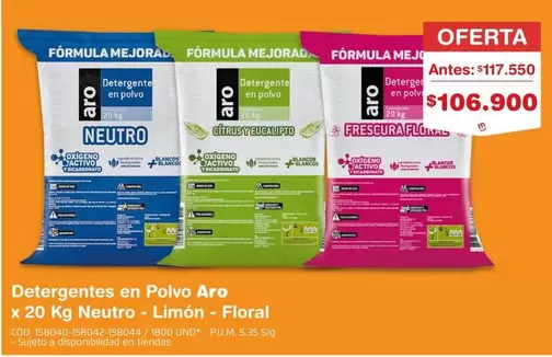Aro - Detergentes en Polvo