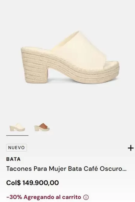 Tacones Para Mujer Bata Café Oscuro