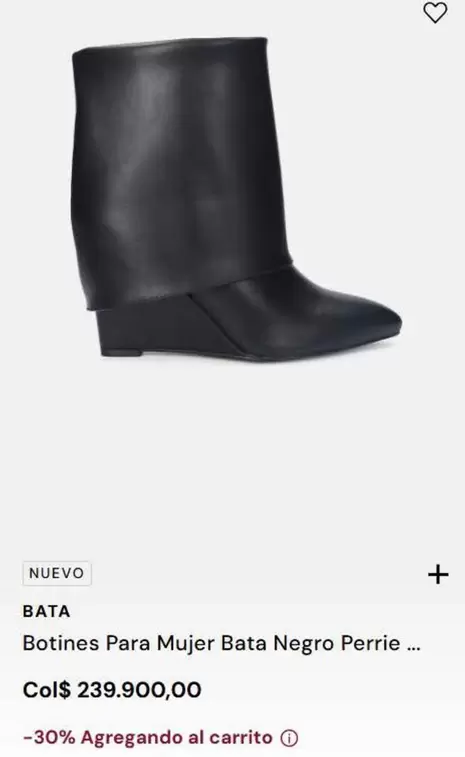 Botines Para Mujer Negro Perrie