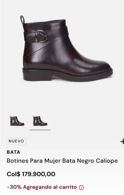 Botines Para Mujer Negro Caliope