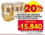 Club Colombia - CERVEZA DORADA EN LATA