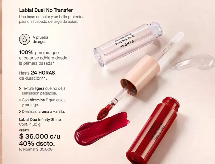 Textura - Labial Duo Infinity Shine
