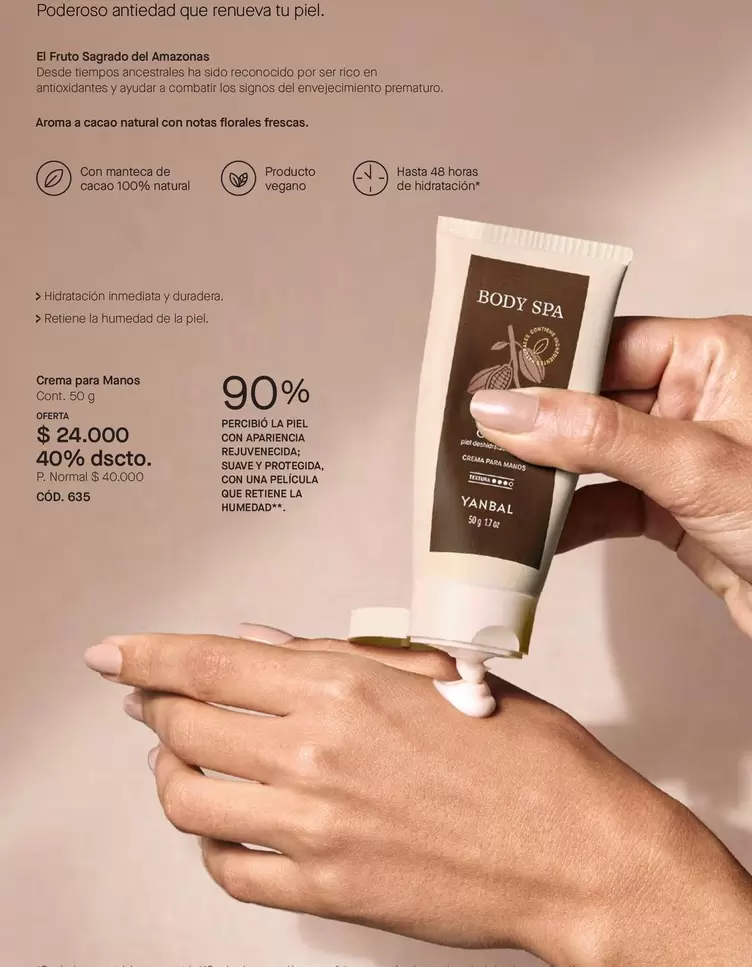 Piel - Crema para Manos