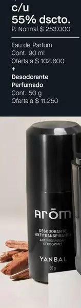Yanbal - Eau de Parfum + Desodorante Perfumado