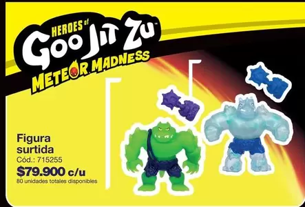 Heroes of Goo Jit Zu Meteor Madness Figura surtida Cód.: 715255