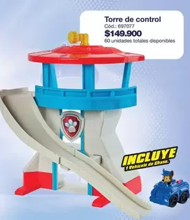 Paw Patrol - Torre de control Cód.: 697077