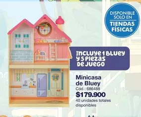 Minicasa de Bluey Cód.:686488