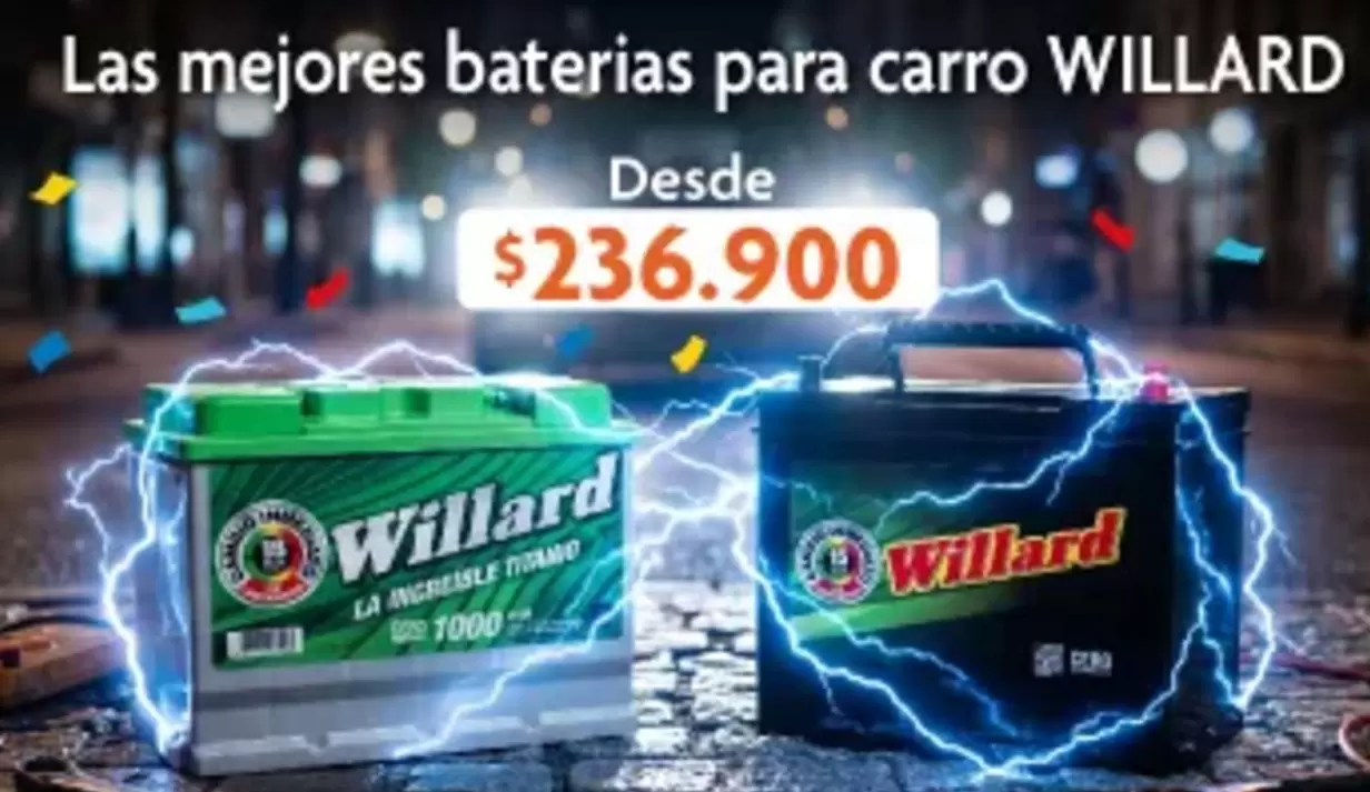 Willard - Baterias Para Carro