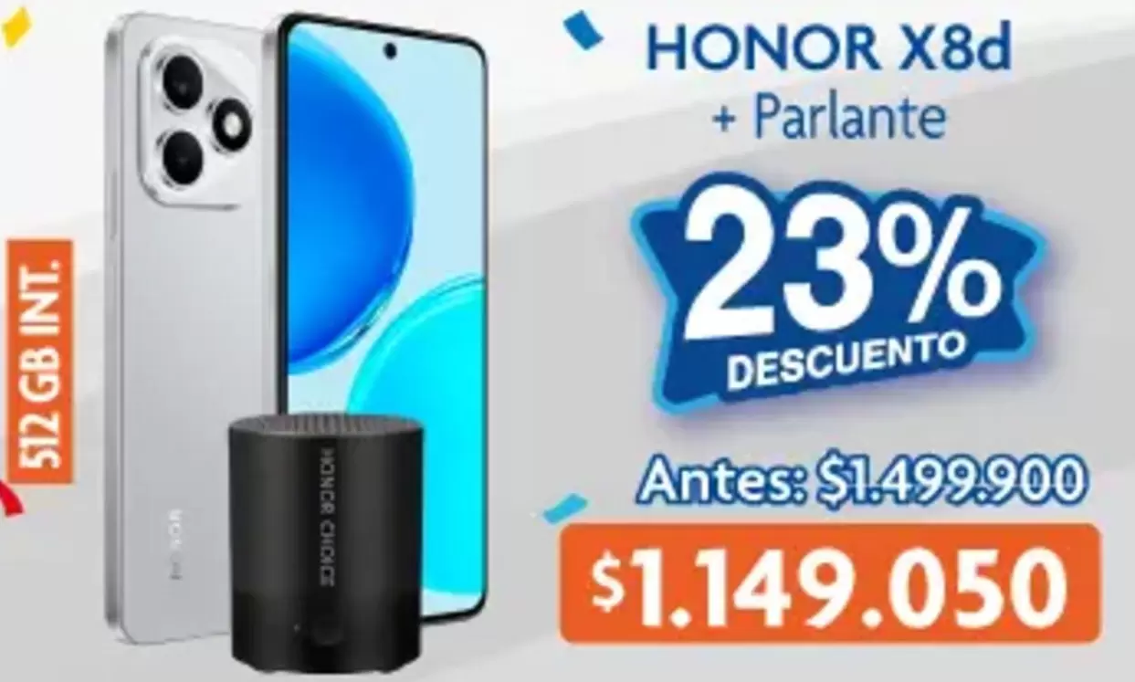 Honor - HONOR X8d + Parlante