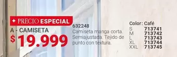 especial - A - CAMISETA 632248