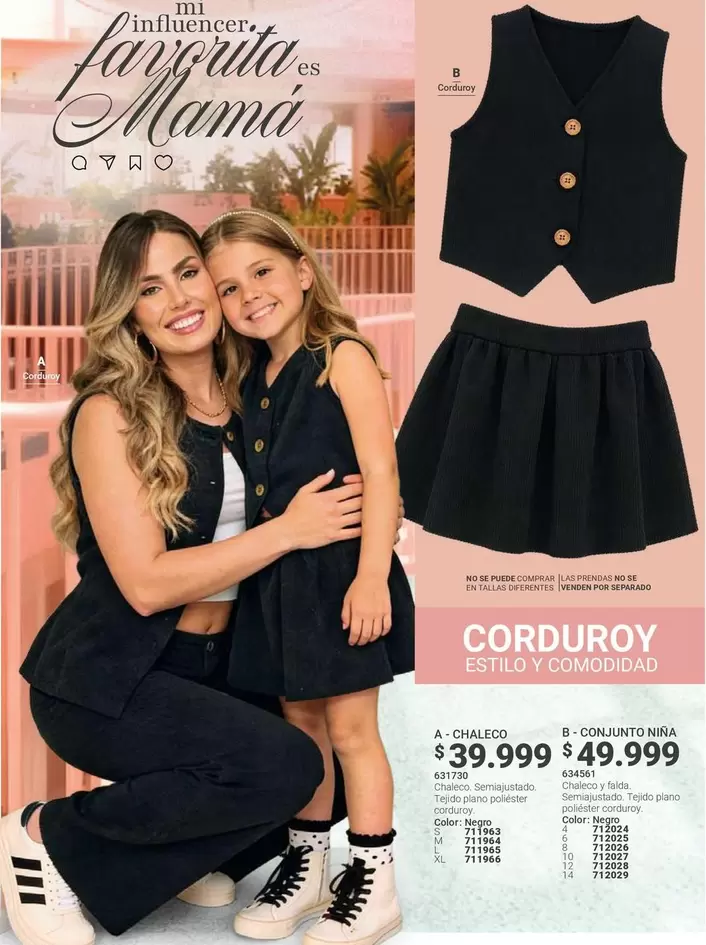 Favorita - Conjunto Chaleco y Falda