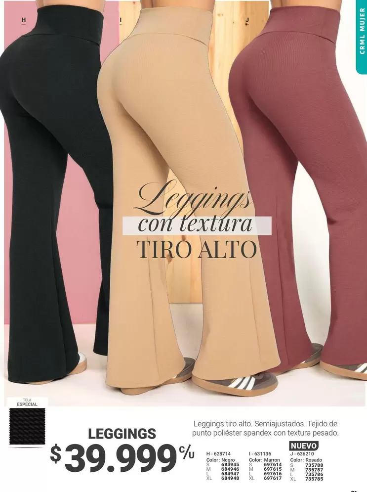 especial - Leggings tiro alto