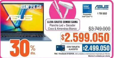 Asus - Vivobook X1504VA