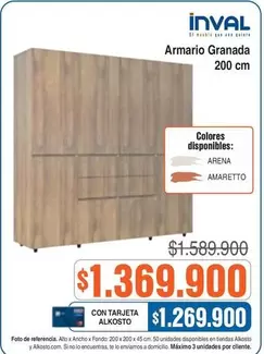 Inval - Armario Granada