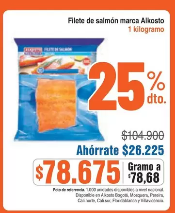Alkosto - Filete de salm
uevoacute;n