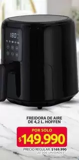 Hoffen - FREIDORA DE AIRE DE 4,2 L