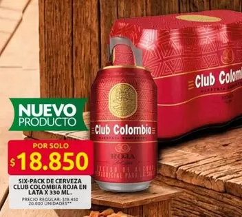 Club Colombia - Cerveza  Roja en Lata
