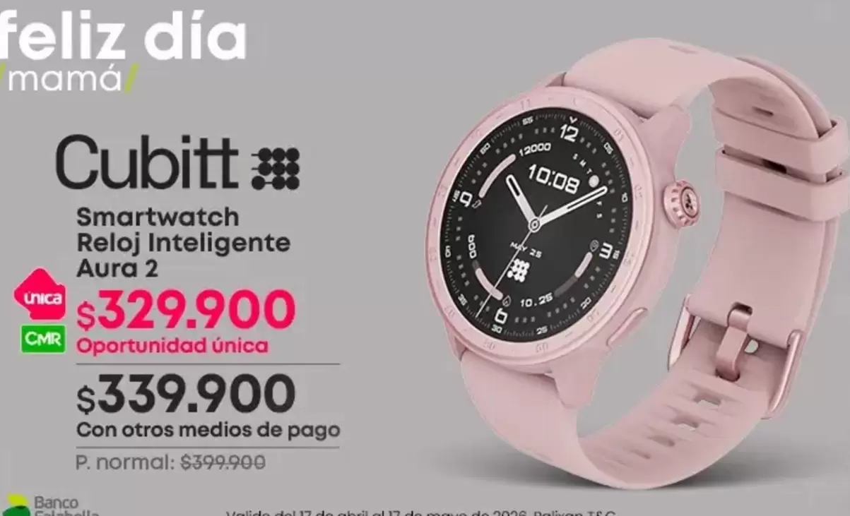 Unica - Smartwatch Reloj Inteligente Aura 2