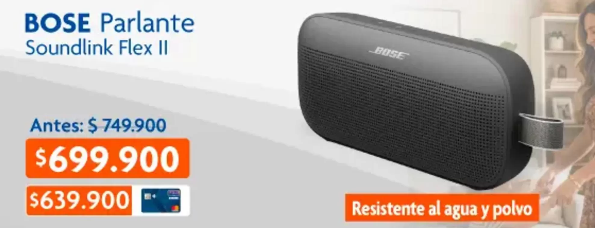 Bose - Parlante Soundlink Flex II