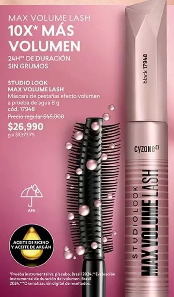 Max - MAX VOLUME LASH 10X* MÁS VOLUMEN