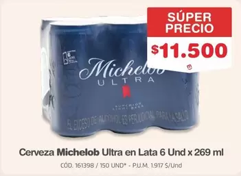 Cerveza en Lata 6 Und x 269 ml
