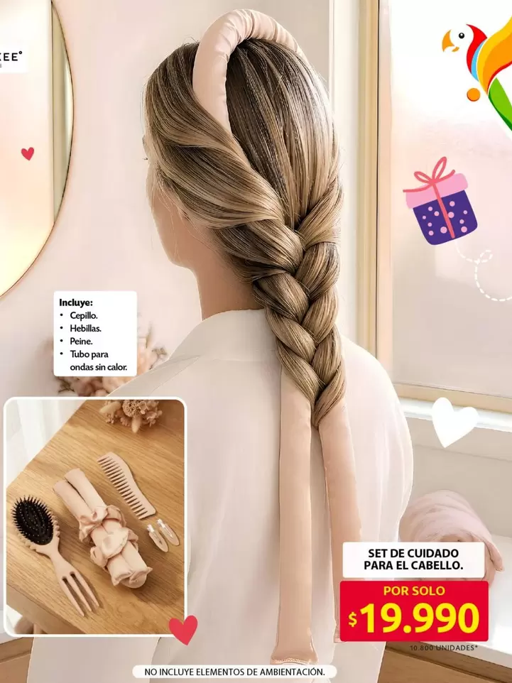 no - SET DE CUIDADO PARA EL CABELLO