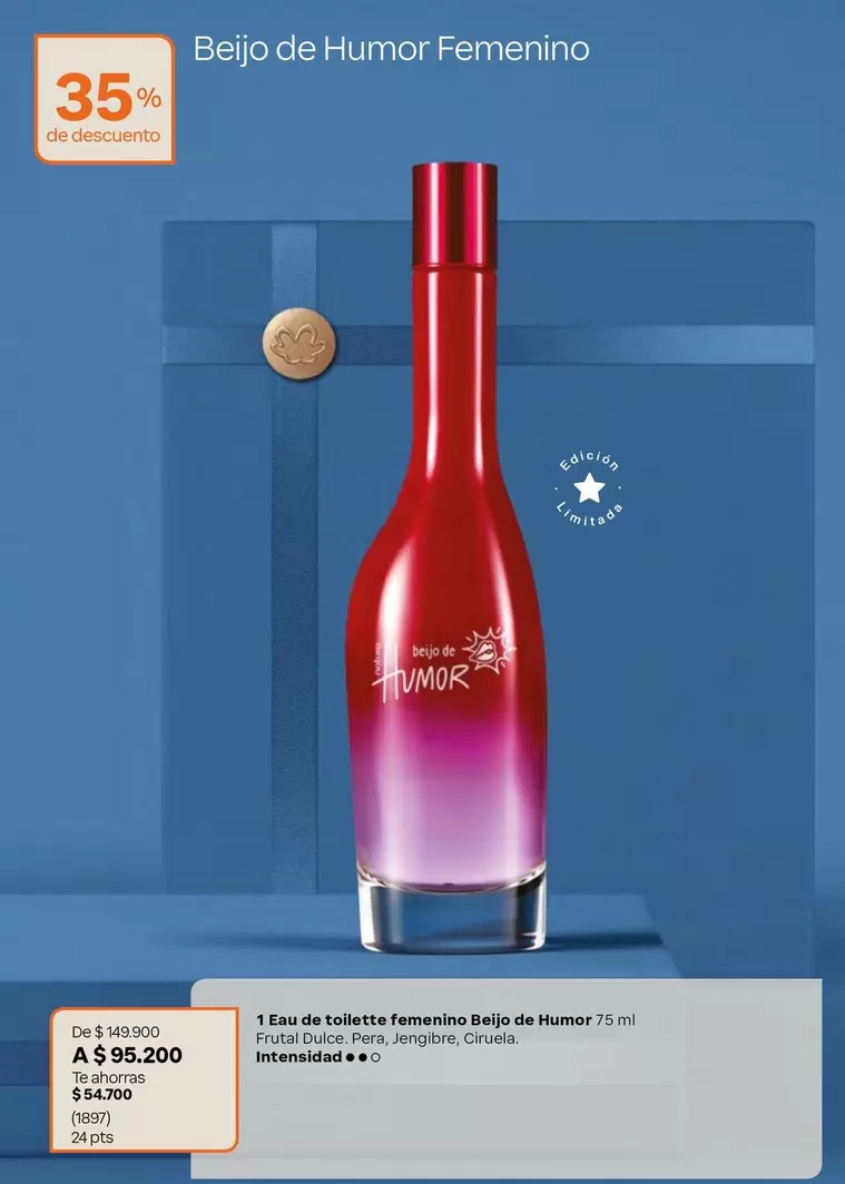Natura - Beijo de Humor Feminino Eau de toilette