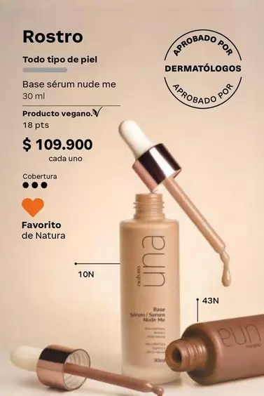 Piel - Base sérum nude me