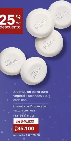 Natura - Jabones en barra puro vegetal