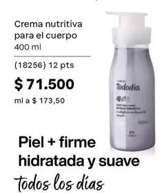Piel - Crema nutritiva para el cuerpo (18256)